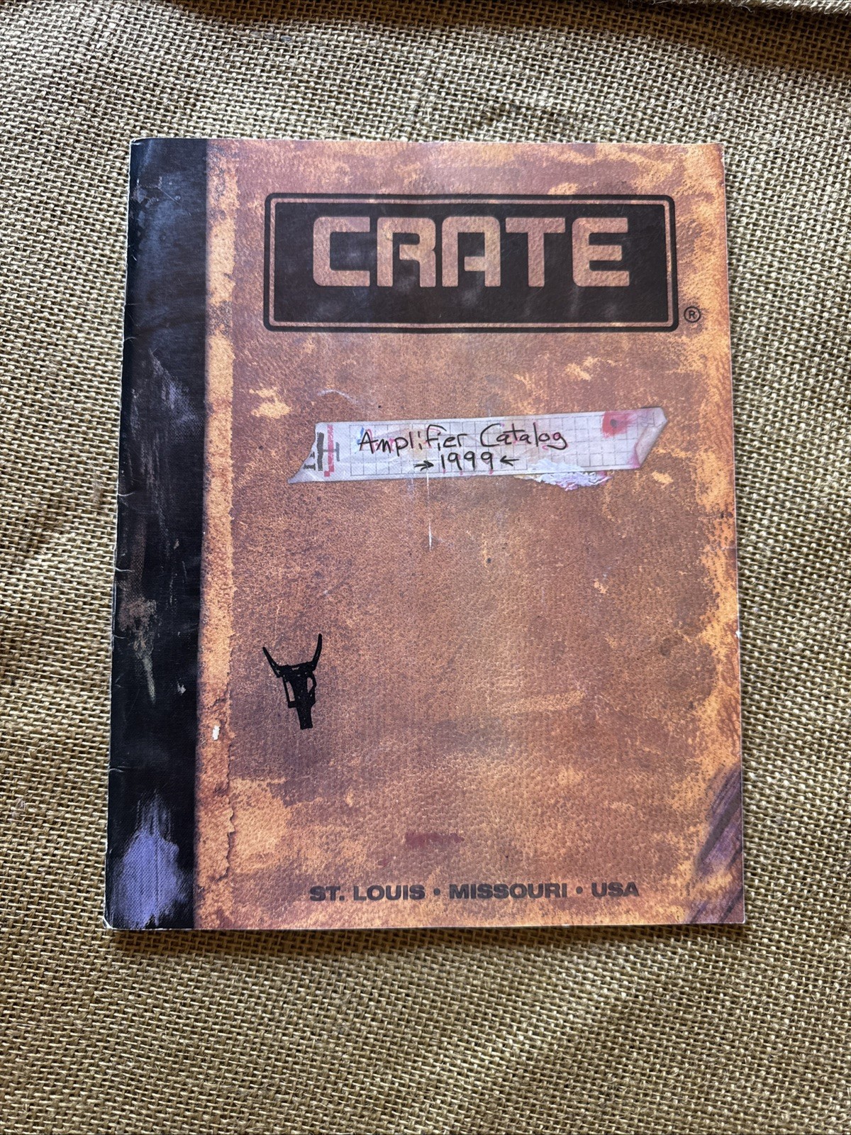 Crate Amplifier Catalog 1999 Original Musical Instruments Brown Black Crate Amplifier Catalog 1999 Original Musical Instruments Brown Black
