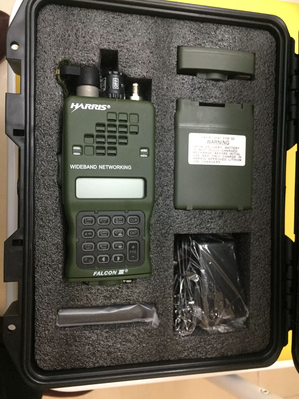 TCA PRC 152A GPS Multiband Radio 15W Aluminum Handheld Radio VHFUHF US Upgraded