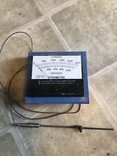 Vintage Centigrade Pyrometer Thermocouple Type K Thermometer picture