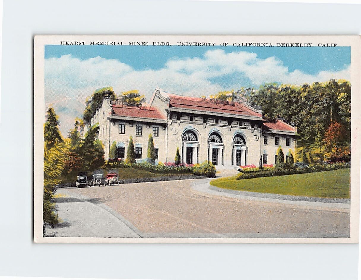 Postcard Hearst Memorial Mines Building University of California Berkeley CA USA