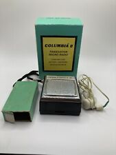 Vintage Rare 1960s Columbia 8 Transistor Radio Case & Box Model 2452 Japan  picture
