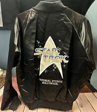 Vintage STAR TREK Satin Jacket from UNIVERSAL STUDIOS HOLLYWOOD - XL picture