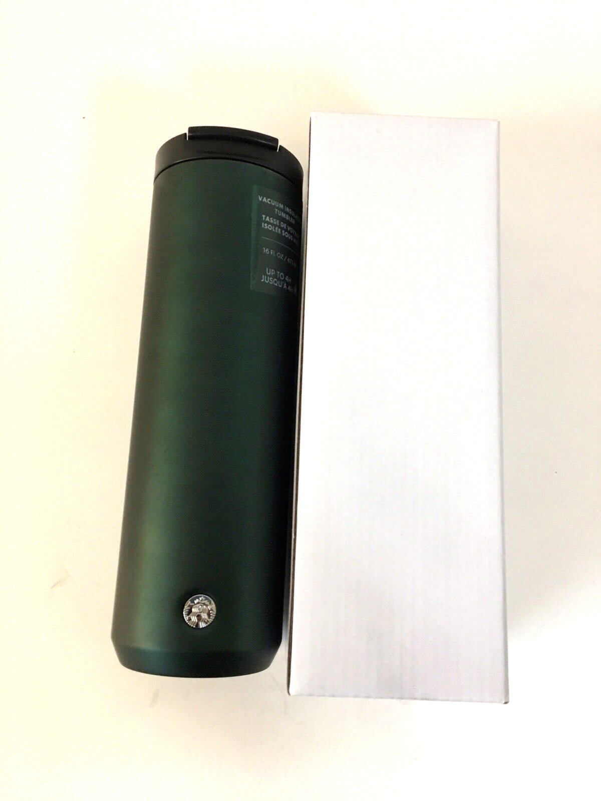 Starbucks Green 16 Fl Oz Vacuum Insulated Tumbler with Lid New with Box
