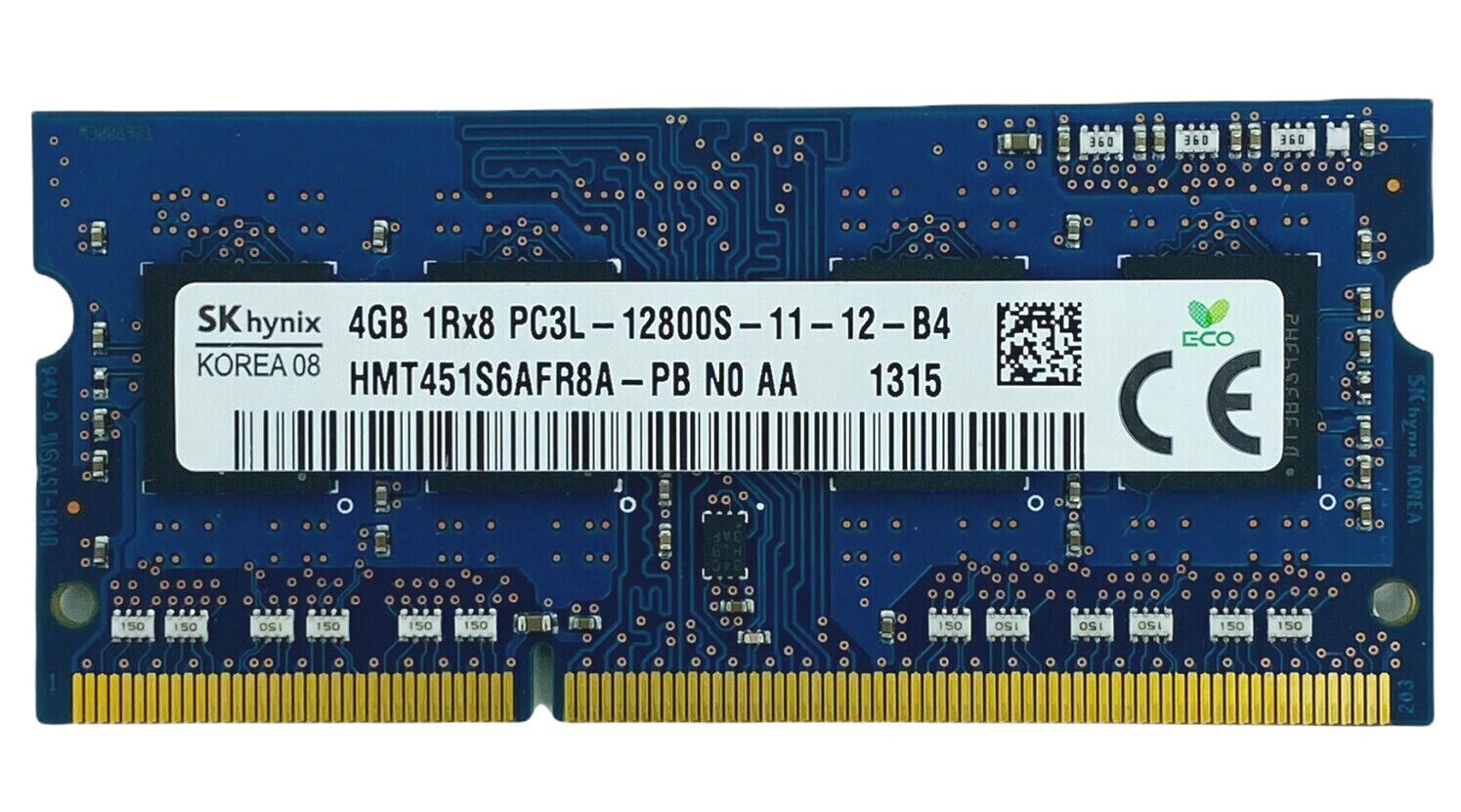 8GB 2x 4GB 1Rx8 PC3L-12800S-11 (DDRL3) 1600MHz Laptop Memory RAM - Mixed Brands