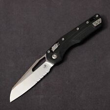 Microtech MSI RAM-LOK Partially Serrated - Black G10 / M390MK picture