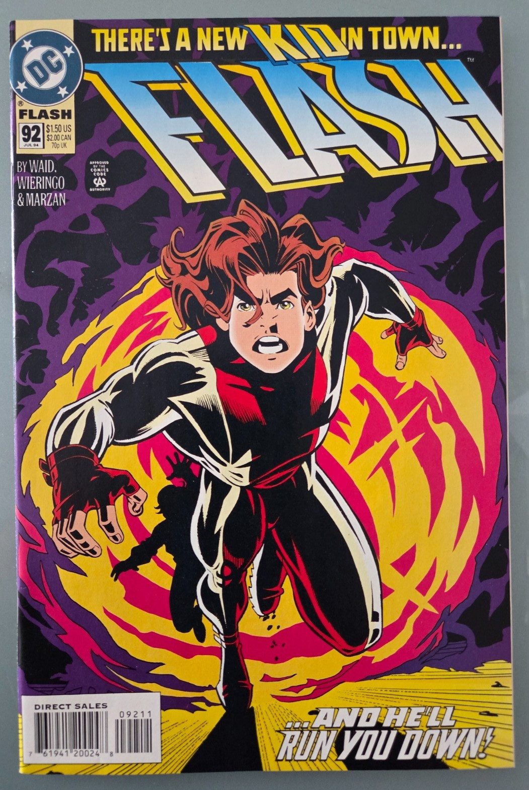 FLASH SET OF 188 ISSUES (1987) DC COMICS FROM #1-246 1ST APPEARANCE IMPULSE #92