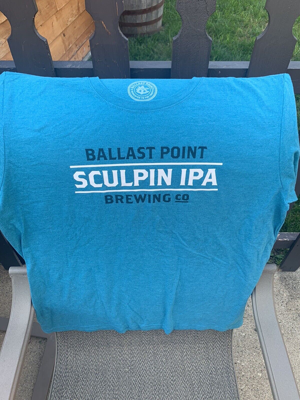 2 FOR 1 BRAND NEW Ballast Point Brewing Co. Sculpin IPA Beer T-Shirt - Large