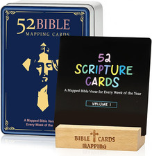 Scripture Cards with Bible Verses - Scripture Memory bible verse cards for Daily picture