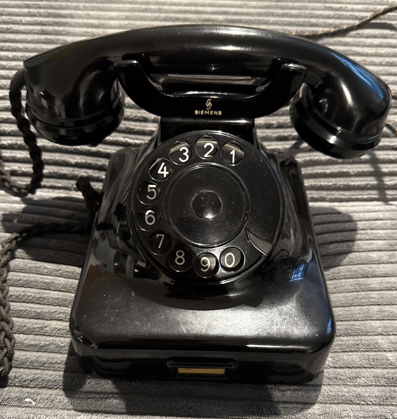 Telaphon Seimans & Halske Modell 36 Vintage Bakelite Telephone Fg.tist.166ba ...