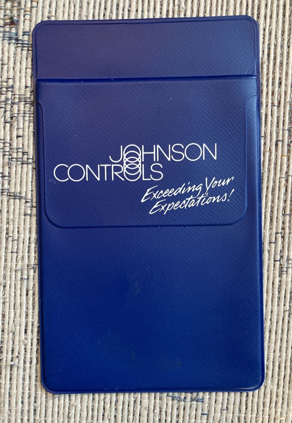 VINTAGE Johnson Controls old logo POCKET PROTECTOR *PRE-OWNED* but never used