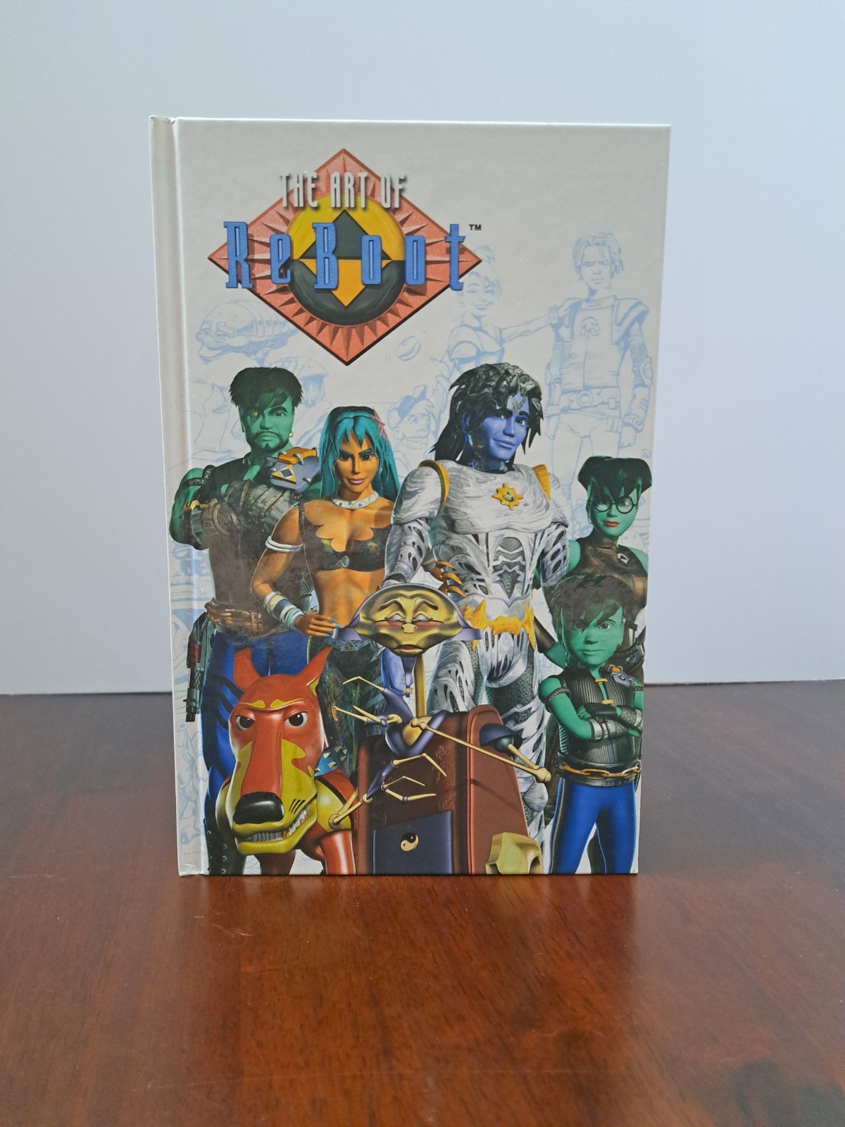The Art of ReBoot Hardcover Art Book Mainframe Entertainment Rare 2007 Edition