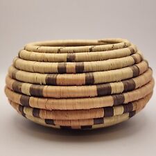 VTG South African Handwoven Coil Basket Bowl Shape picture