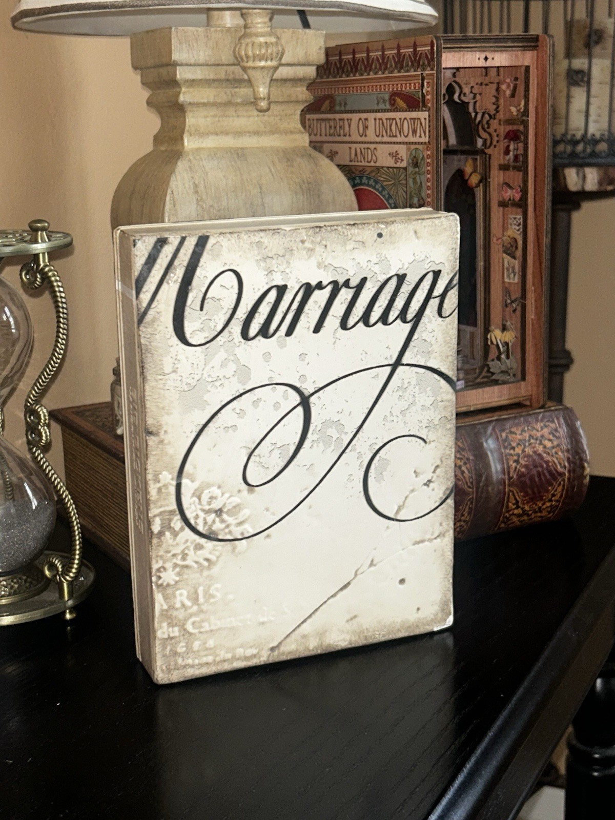 Tile Card Sid Dickens Memory Block Tile T-236 Union Marriage Handmade (Tiny Chip ...