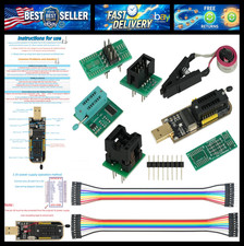 1 Set CH341A Programmer 3.3-5V Compatible with EEPROM 24 25 Series picture