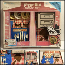 1976 Pizza Hut Server Set Toy Vintage Original Box Collectibl picture
