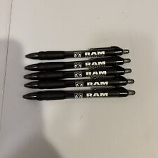 DODGE RAM Commercial Lot Of 5 BALL POINT PENS Retractable Black Ink picture