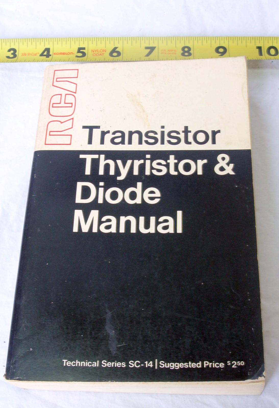 RCA Transistor Thyristor Diode Manual SC-14 Vintage 1969