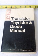 RCA Transistor Thyristor Diode Manual SC-14 Vintage 1969 picture