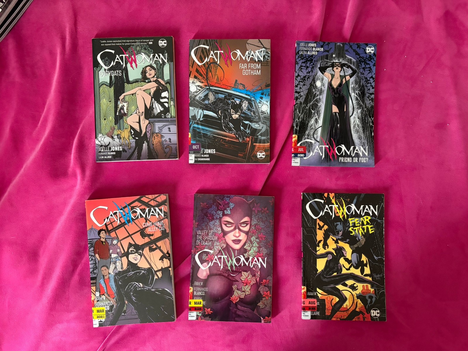 Catwoman by Jones, Ram V Vol 1 2 3 4 5 6 TPB Set Catwoman by Jones, Ram V Vol 1 2 3 4 5 6 TPB Set