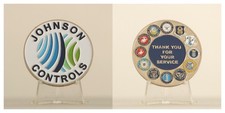 Johnson Controls Military Service Appreciation Challenge Coin 3#F picture