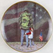 The Franklin Mint Vietnam Veterans Memorial Sharing the Memory Collector Plate picture