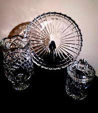MARINE CORPS 2000 Y2K COMMERATIVE CRYSTAL SERVER/VASE/DECANTER SET/A MUST HAVE picture