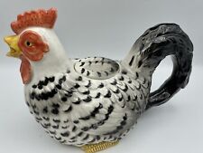 Vintage Otagiri Tea Pot Chicken Hen Rooster Farm Animal Made In Japan. picture