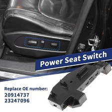 Power Seat Control Switch Front Passenger Side Compatible 23247096 20914737 picture