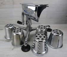 Saladmaster Food Processor Salad Cutter Slicer Shredder w/ 5 Cones Kitchen Quip picture