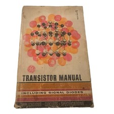 Vintage 60s General Electric GE Transistor Manual  Signal Diodes, Specs Etc 1962 picture