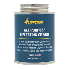 Dielectric Silicone Grease 8 oz Brush Top For Electrical Connectors Automotive picture