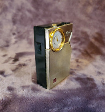 Vintage Matsushita Transistor Radio Seiko Watch Combo picture