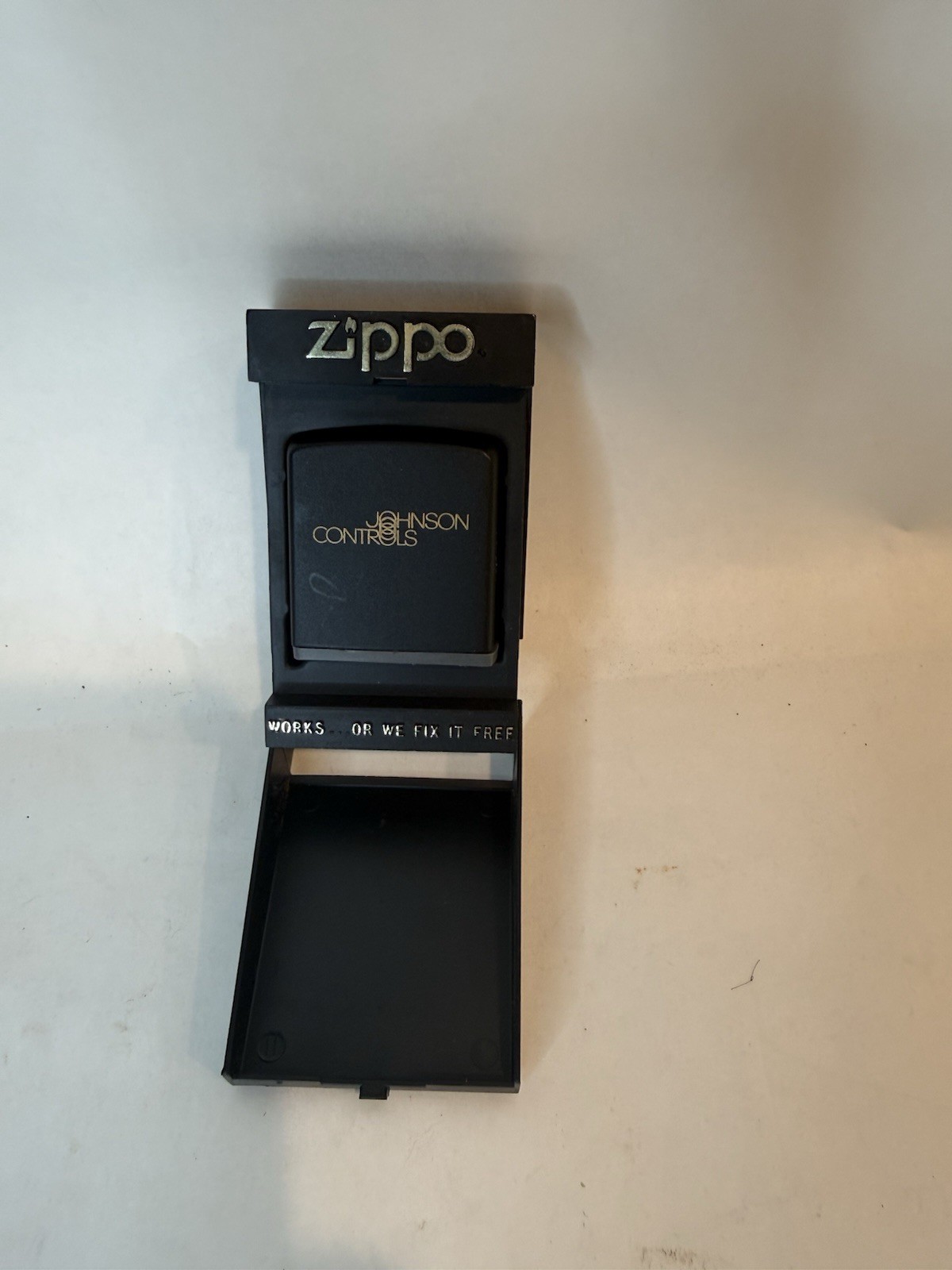 Vintage Zippo RULE Pocket Tape Measure Advertising Johnson Controls