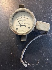 Vintage Automotive DC Ammeter, Made By Schauer Mfg. Corp.  picture