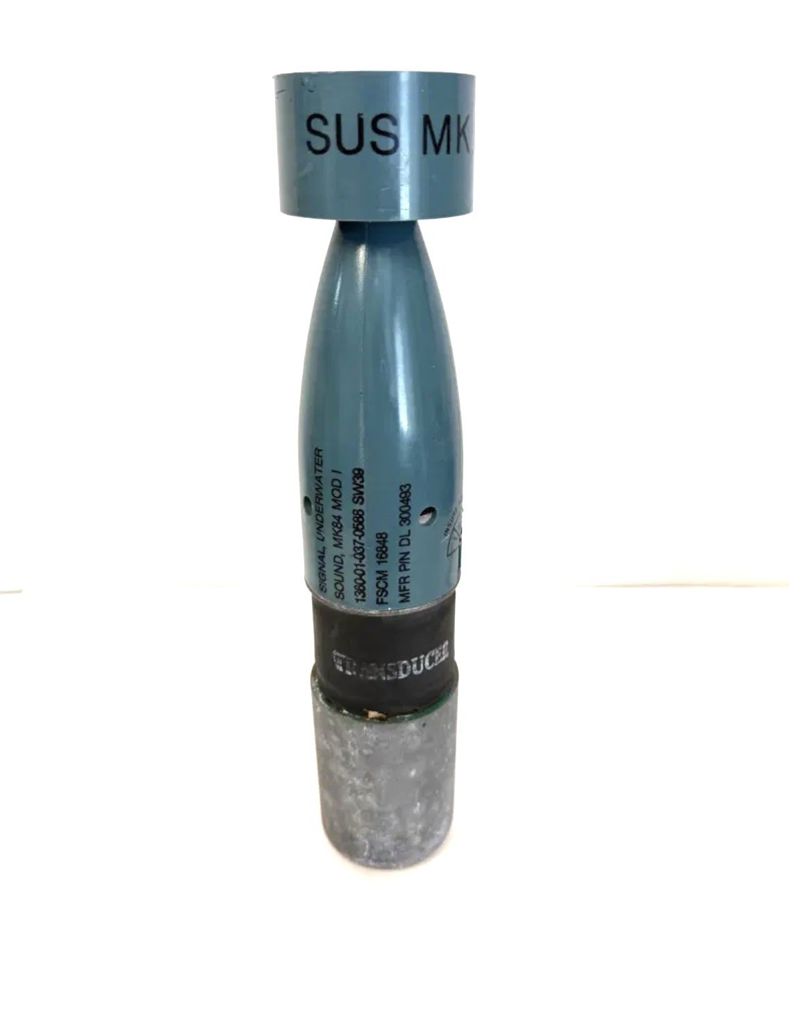 VERY Rare Military Underwater Transducer Sonar Warning System of incoming threat VERY Rare Military Underwater Transducer Sonar Warning System of incoming threat