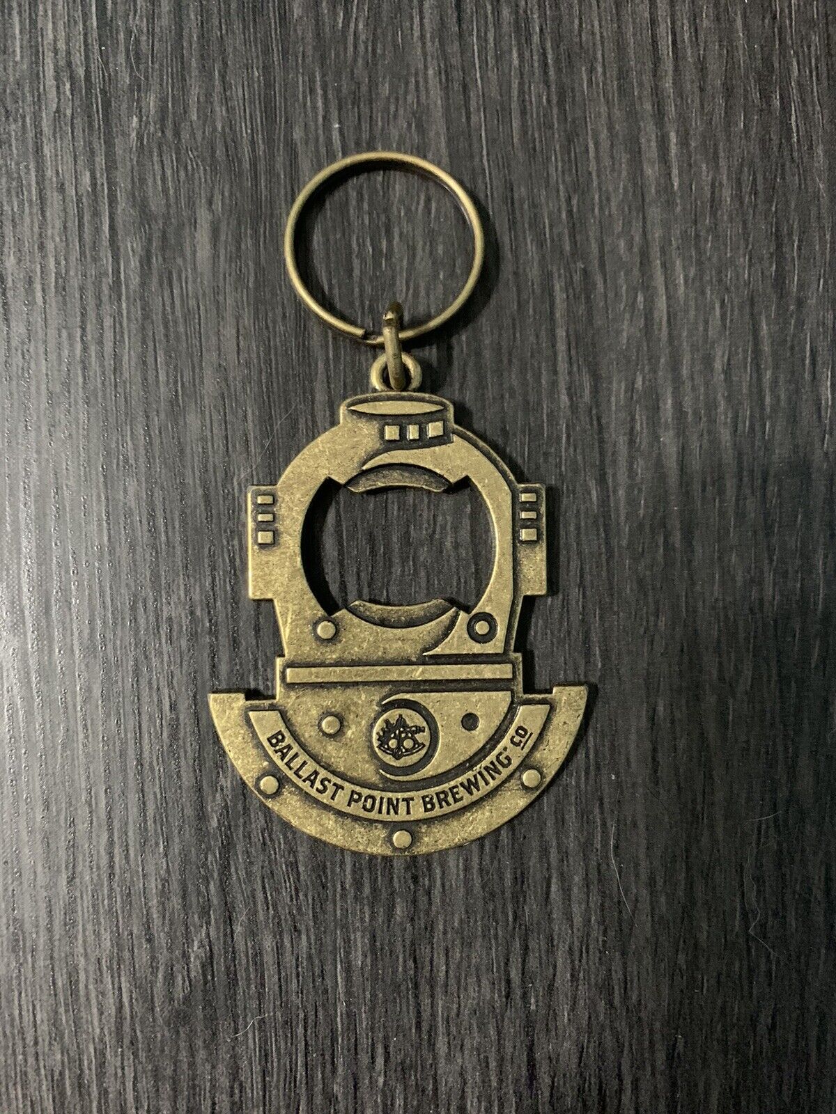 Ballast Point Brewing Company Nautical Scuba Diver Keychain Beer Bottle Opener 