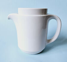 Langenthal Suisse Teapot Coffee Server White Porcelain Vintage picture