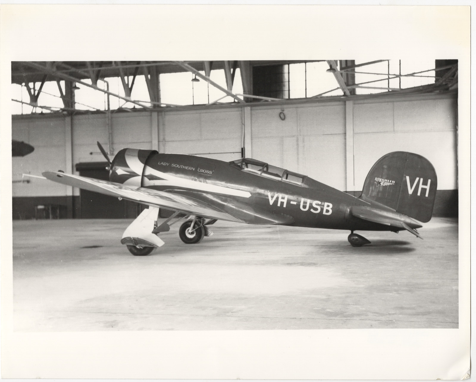Vintage Kingsford Smith Lockheed Altair Lady Southern Cross VH-USB Photo 8x10 Vintage Kingsford Smith Lockheed Altair Lady Southern Cross VH-USB Photo 8x10
