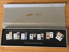 SAMSUNG Olympic Games Phones collectible Rare Official Licensed Set of 7 pins picture