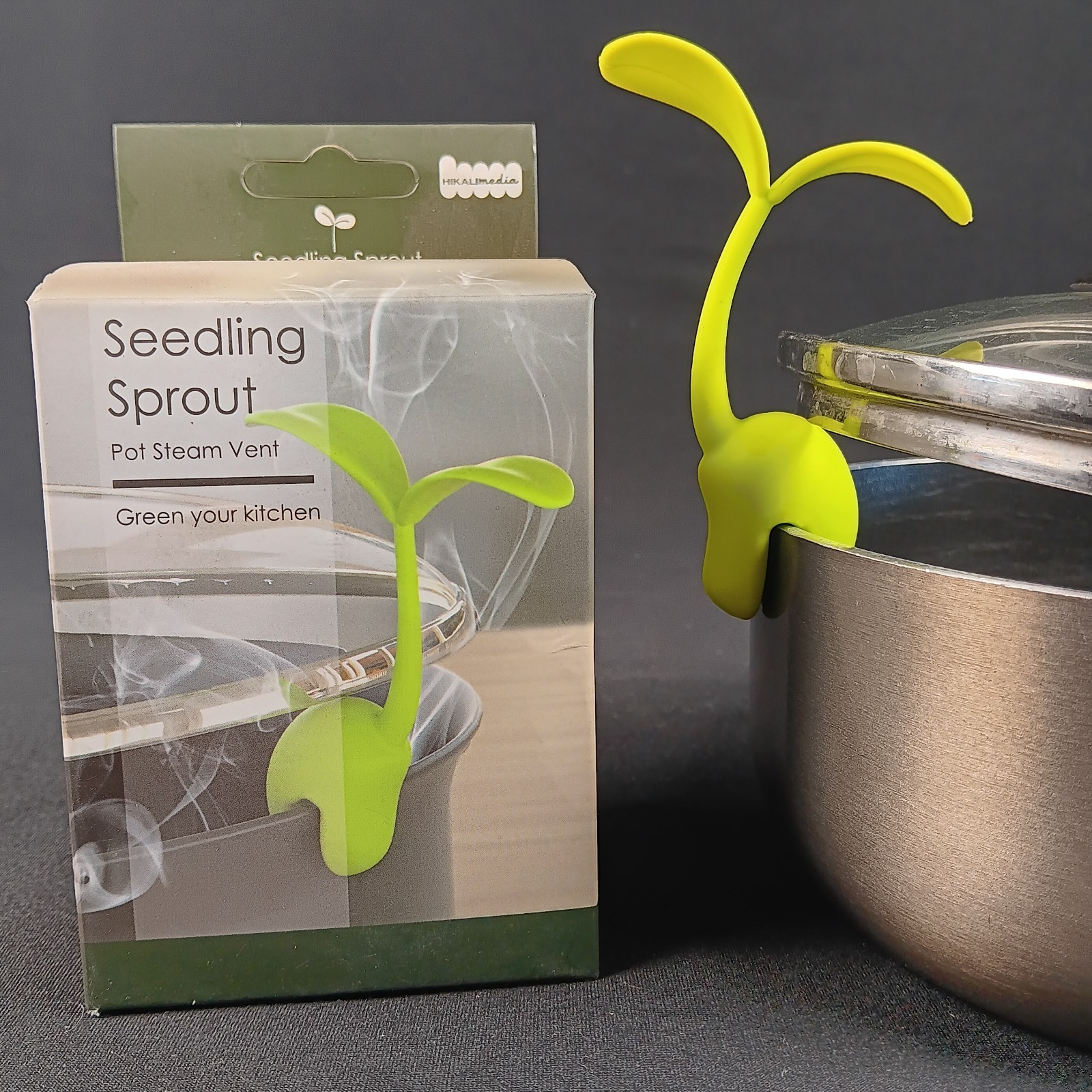 Novelty Pot Lid Steam Vent Seedling Novelty Pot Lid Steam Vent Seedling