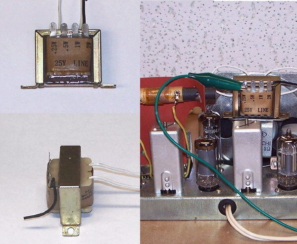 LOW-COST audio Output Transformer vintage vacuum tube radio - amplifier kit part