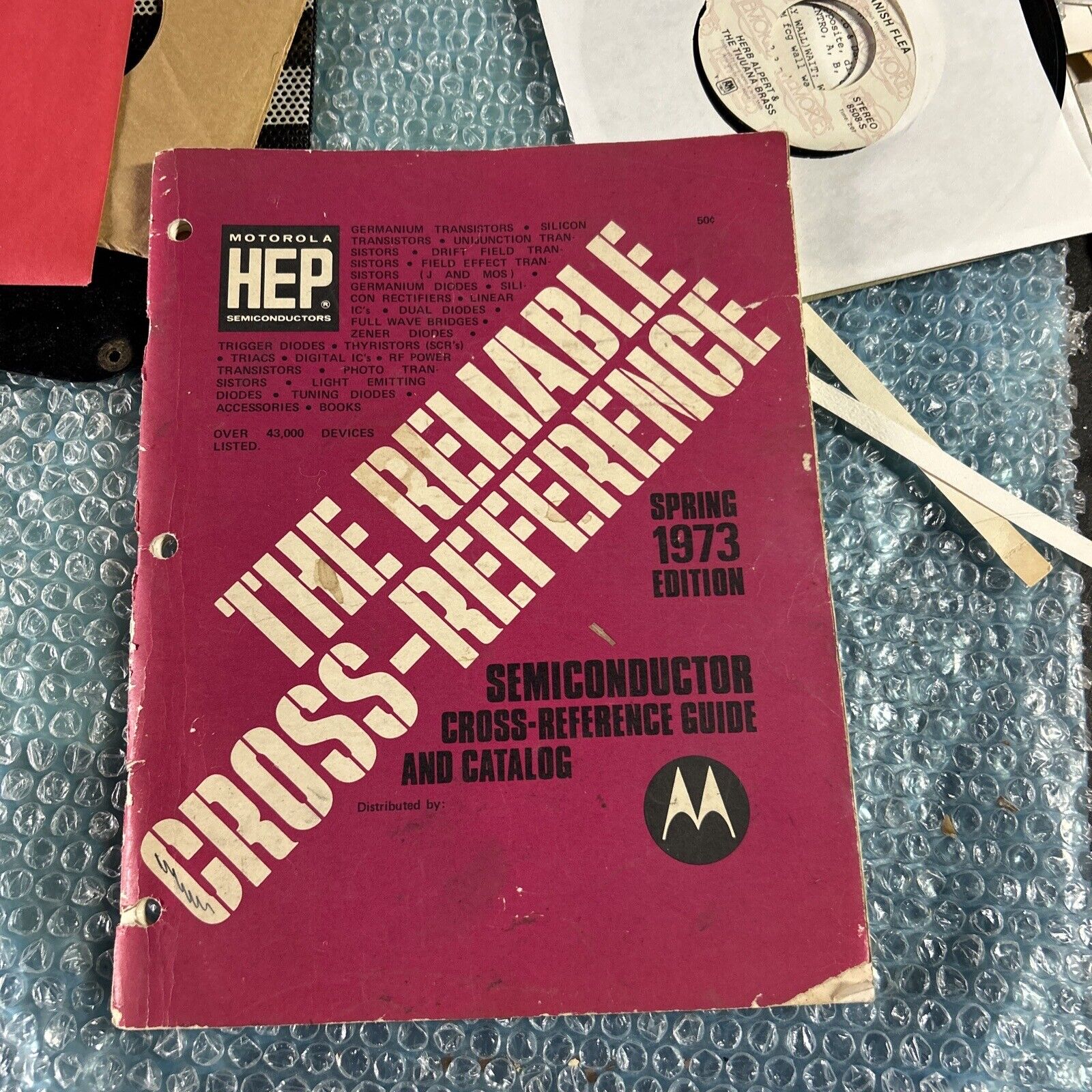Motorola Cross Reference Semiconductor 1973 Hep Catalogue Guide