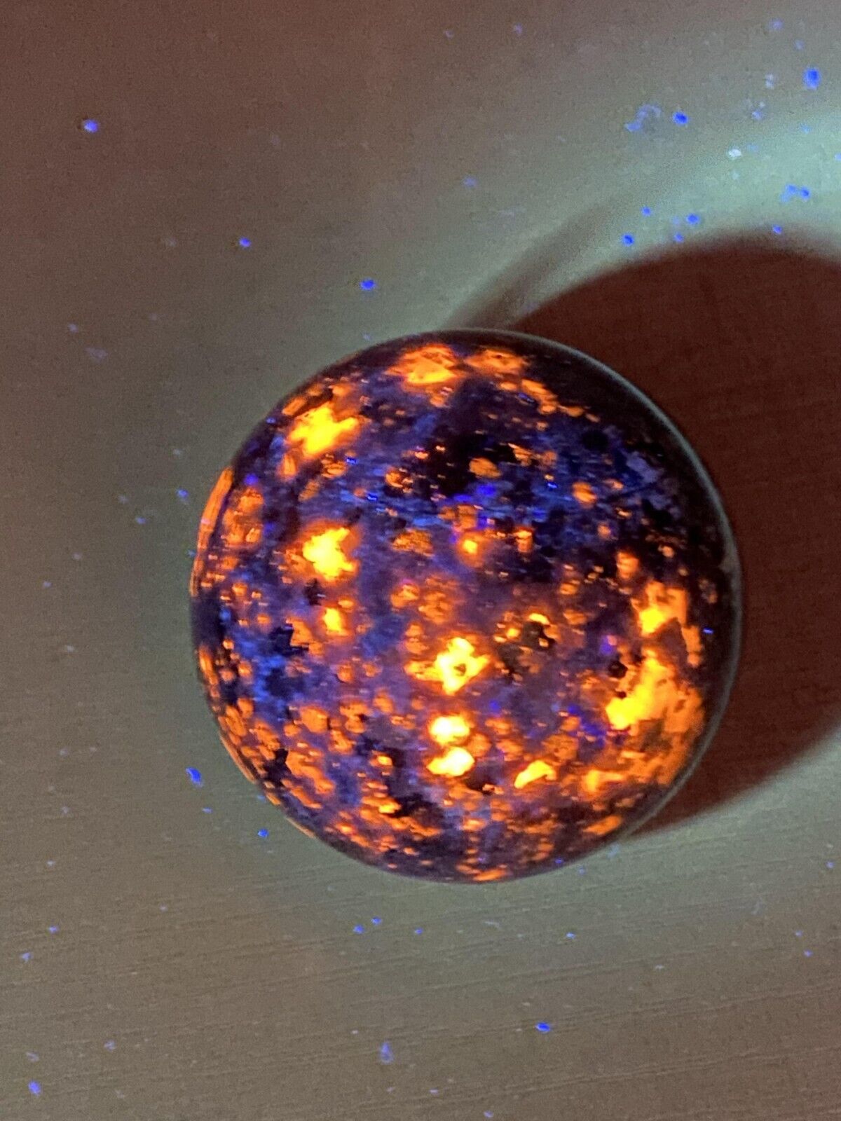 1pc Natural Yooperite Ball Quartz Crystal Polished Sphere reiki 45mm+ healing