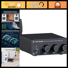 Fosi Audio BT20A Bluetooth Stereo Amplifier, 2 Channel Home Audio Component Ampl picture