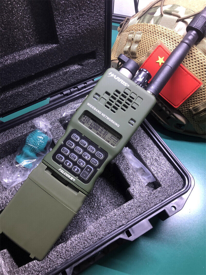 Upgraded TCA PRC 152A Multiband Radio Metal VHF UHF Walkie Talkie 15W US 2024