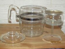 Vintage Pyrex Percolator 9 Cup Flameware Coffee Pot Maker #7759-Complete picture