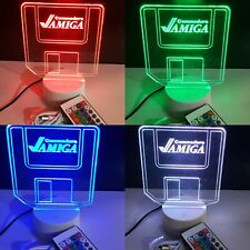 Amiga 500 ,1000,2000 led lamp displays 8 different colors (show it off) picture