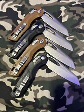 Lot Of 4 MSI-RAM LOCK Knifes 2-Black 2-FDE With 4 Boxes Brand New. picture