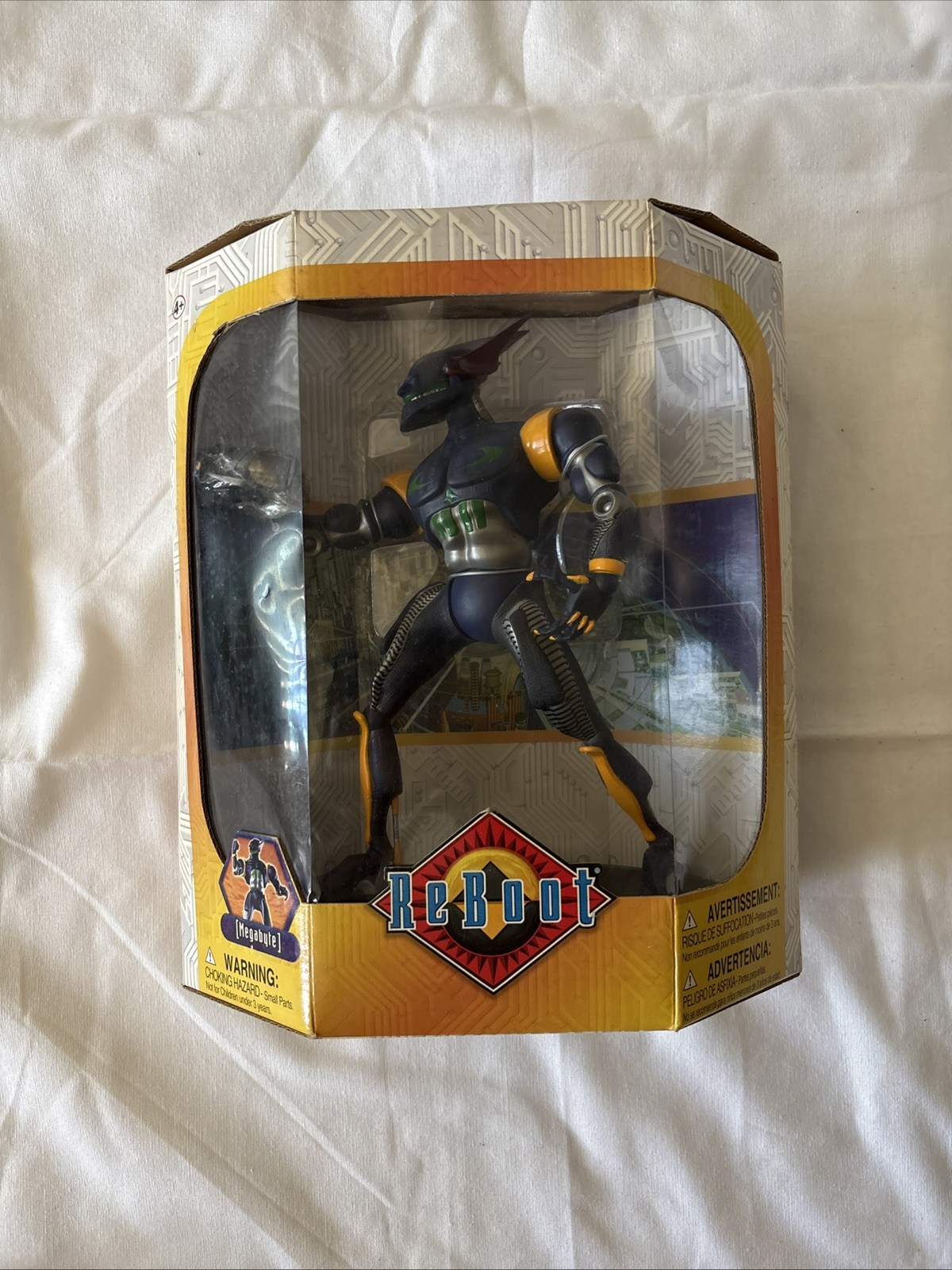 Special 10 inch Mainframe Entertainment ReBoot Megabyte Action Figure with Stand Special 10 inch Mainframe Entertainment ReBoot Megabyte Action Figure with Stand