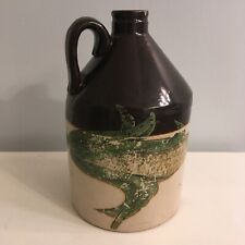 New Brighton PA Sherwood Brothers Pottery Stoneware Crock Brown Jug picture